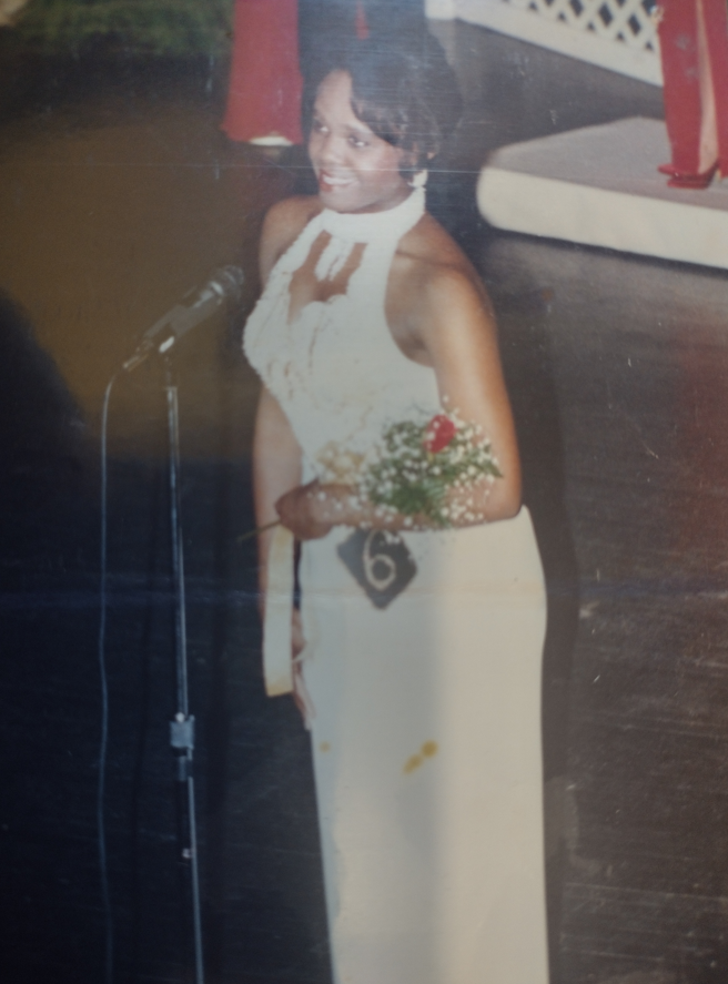 On stage