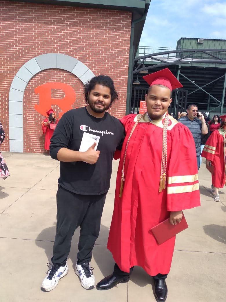 Rutgers — graduation day
