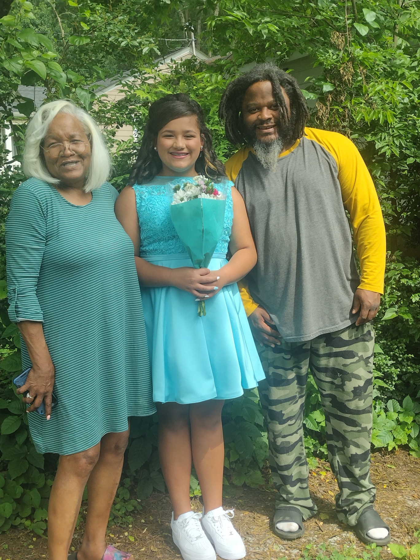Grandma, Kylee & Fabian