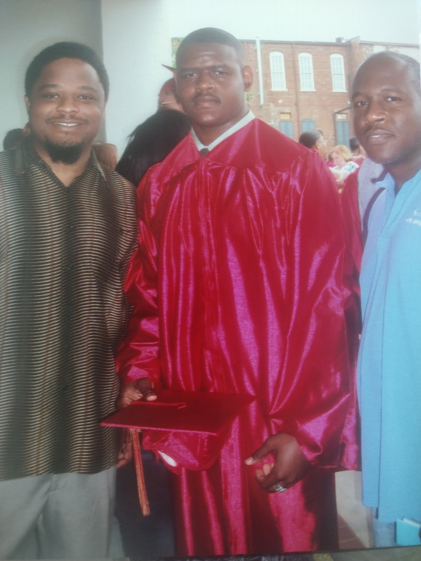 Brothers at graduation